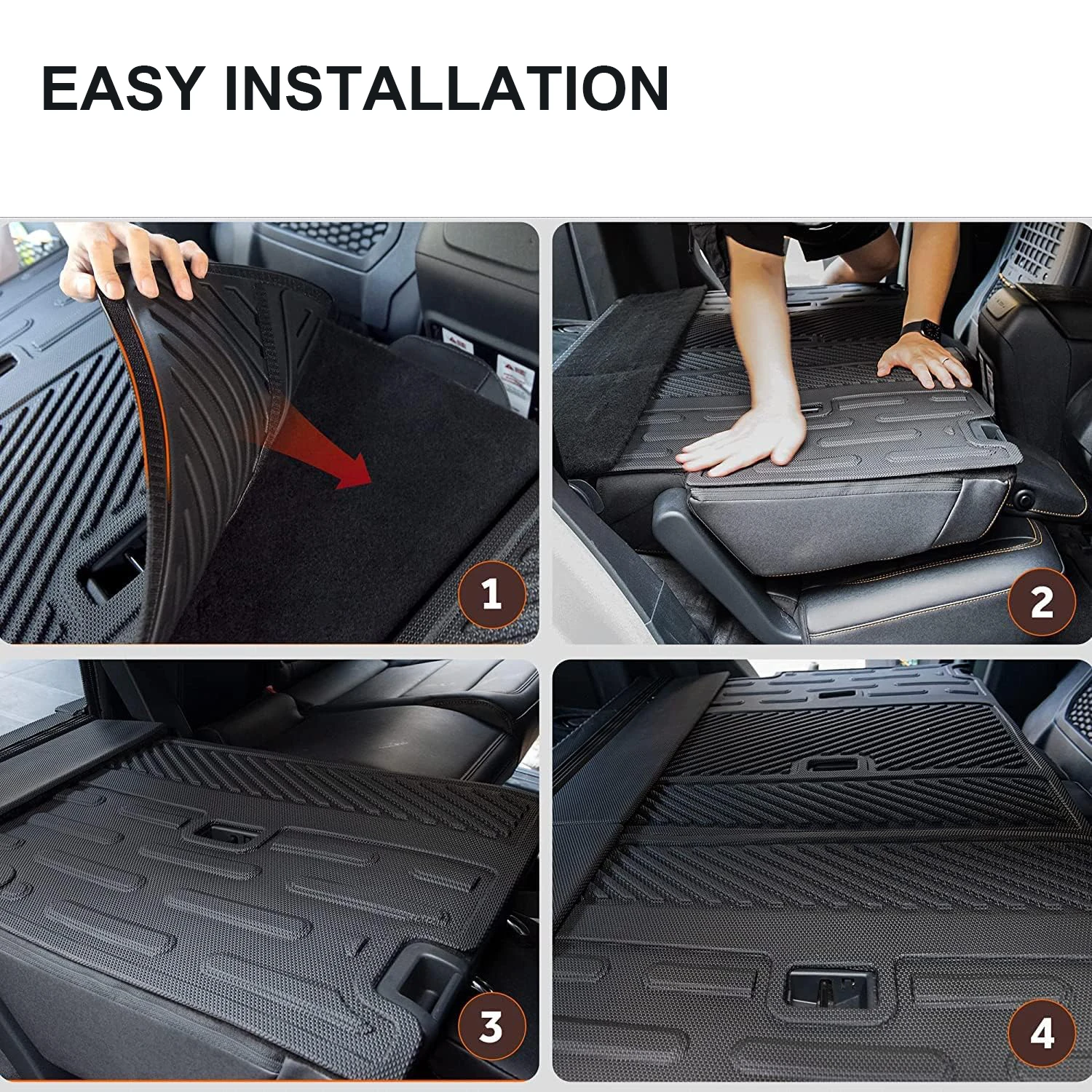 HW 4x4 Offroad Car Accessories TPE Seater Back Cover for Bronco