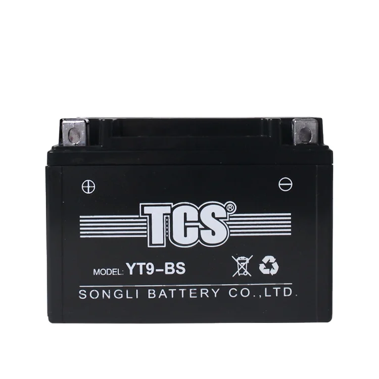 Long life high quality 12V 9AH motorcycle battery