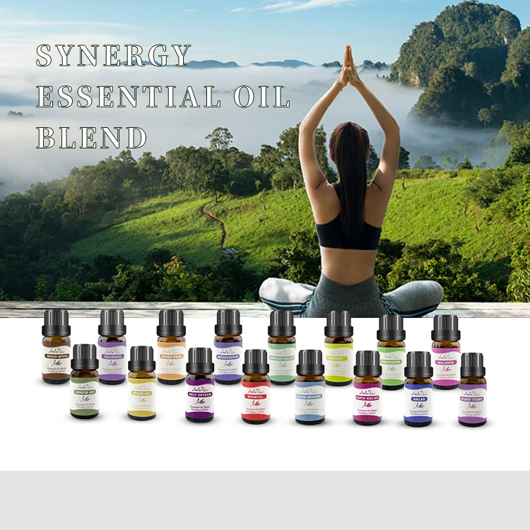 100% Pure Therapeutic Grade Organic Aromatherapy Private Label Relax Stress Relief Sleep Helping Essential oil OEM Available