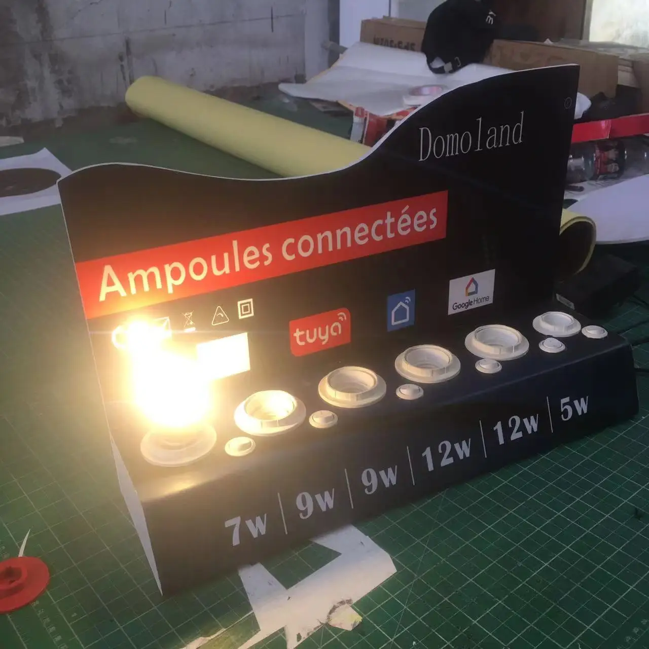 Коробка для тестирования светодиодных ламп