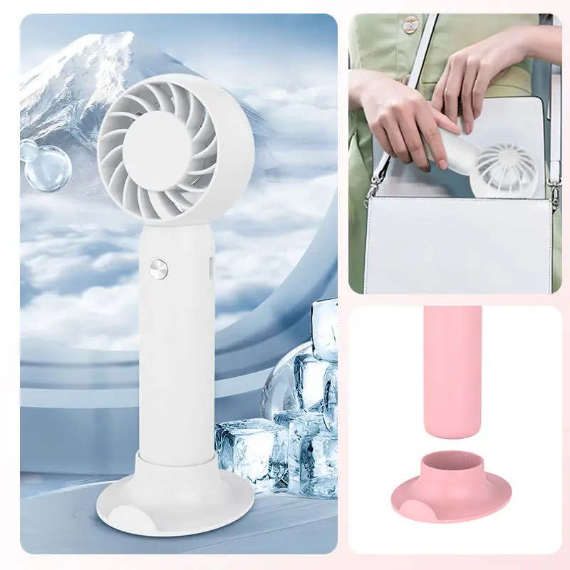 Summer Portable Handheld Fan Mini Desktop Air Cooler Outdoor pocket Fan Cooling Travel Hand Ventilation Mini Fan for office