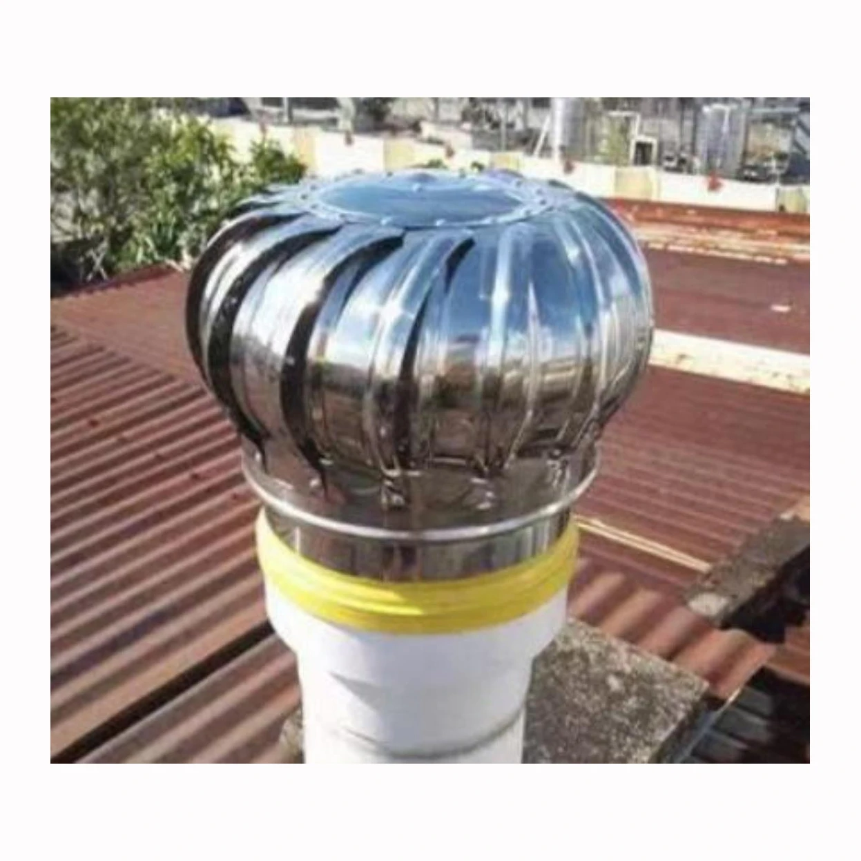 Wholesale Hot Axial Flow Fan 100-1500mm stainless steel Easy Installation Exhaust Ventilation no power roof fan