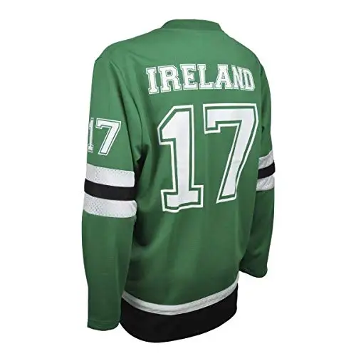 Sublimated 100% Polyester Mesh Fabric Team Breathable Ice Hockey Jersey
