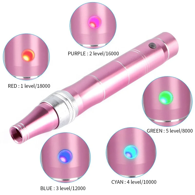  Беспроводная микро-игла Derma Pen a6/a1 5 скоростей профессиональная микроигла для