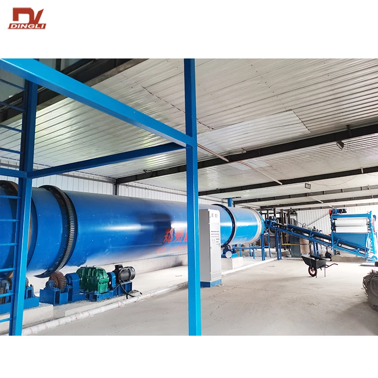 High Capacity Soybean Slag Rolling Dryer for Asian Market