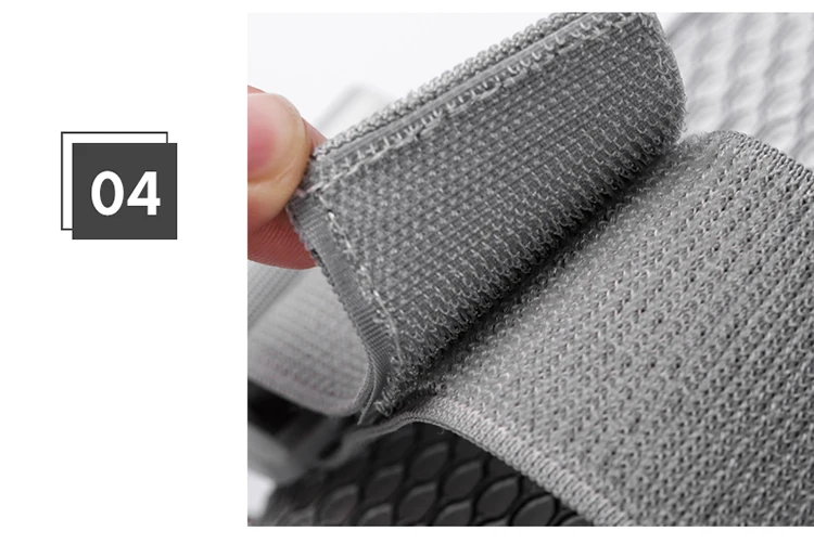 HUALIAN Outdoor Running Jogging Cycling Sport Nylon Super light Two pockets Mobile phone Arm bag Armband