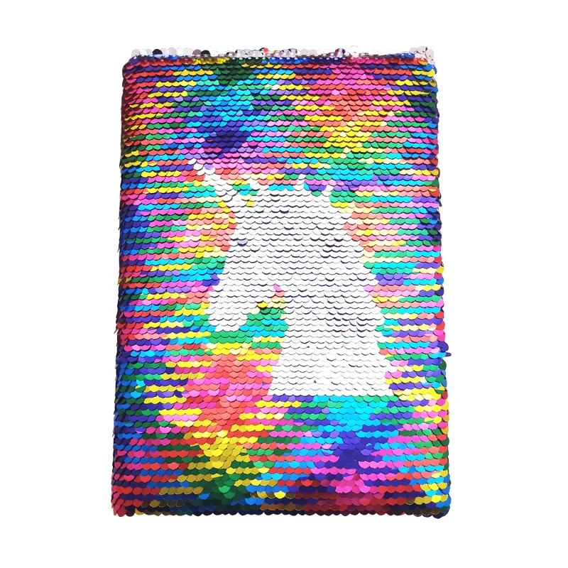 School Office Stationery Glitter Cover Notebook Custom Design Diary Planner Journal Organizer Notebook