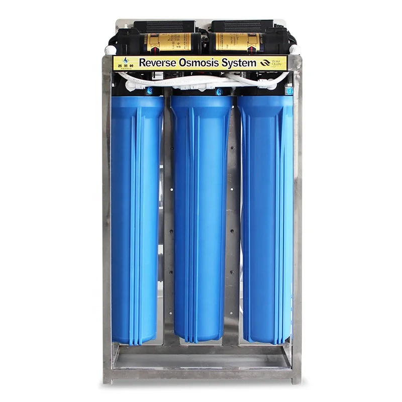 Guangzhou 400 GPD reverse osmosis water purifier 5 stages Commercial reverse osmosis RO machine
