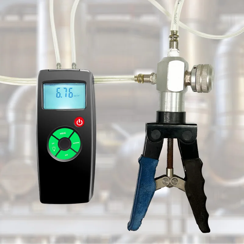 High Accuracy DX-P301 Digital Air Pressure Gauge Vacuum Pressure Gauges Calibration For Air Condition