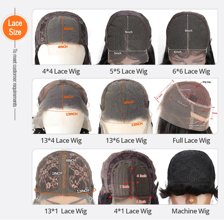 Forcuteu High Discounts 100% Natural Human Hair Wigs,8-16Inch Bob Wigs Human Hair Lace Front Wig, Virgin Hair Wigs For Black Women