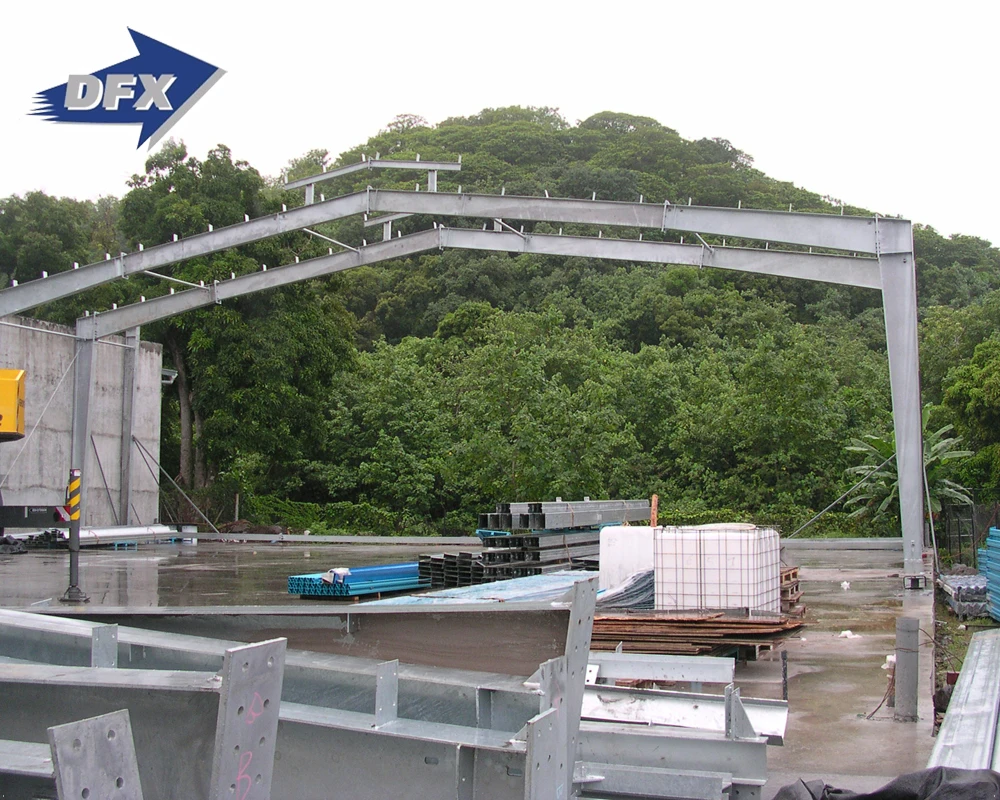 Prefab Ss400 Workshop Shopping Mall Steel Structures For Building Warehouse Workshop Steel C Channel Prefabricated