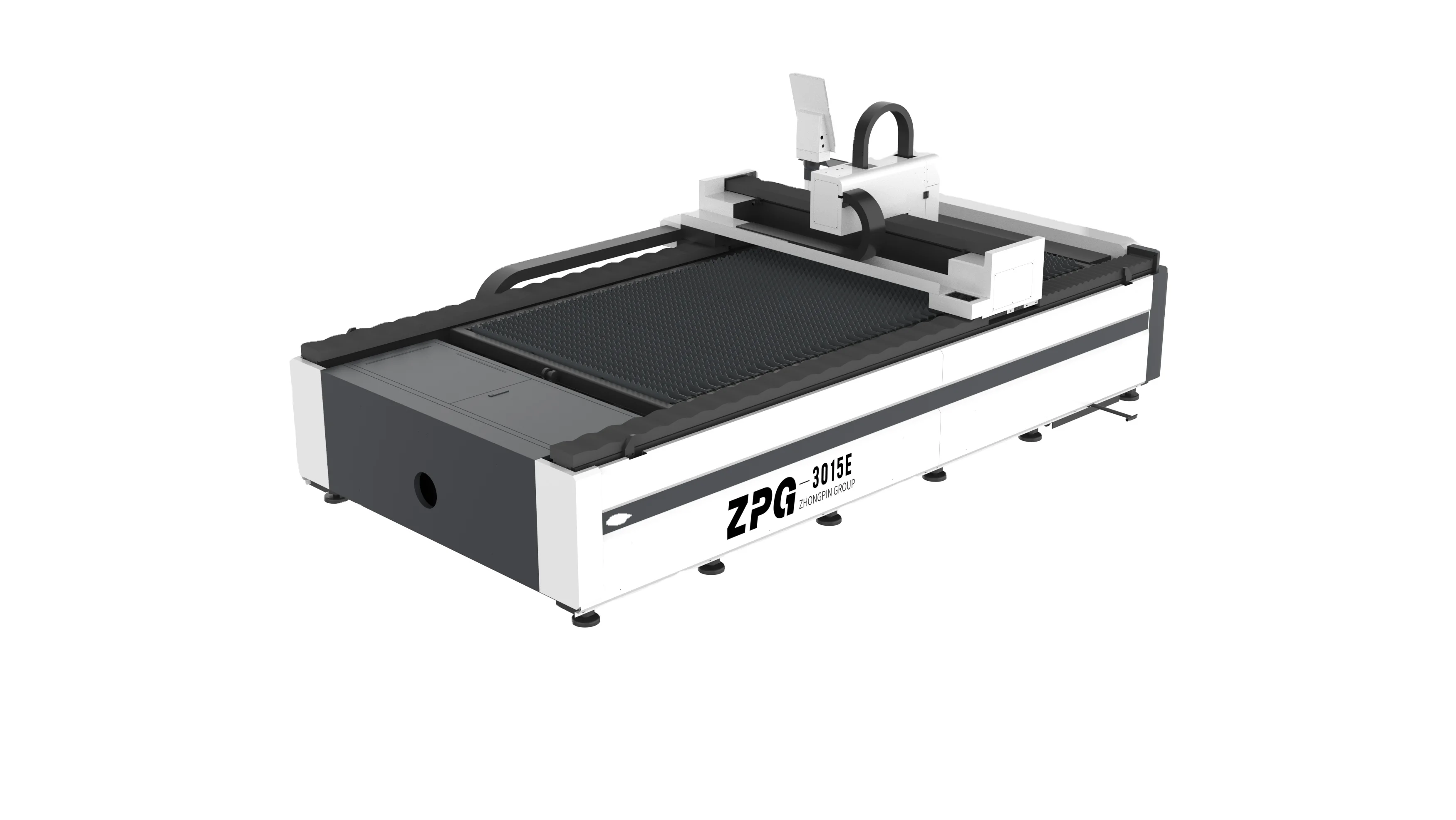 ZPG-6020E Fast delivery 6000*2000mm raycus MAX laser laser generator cnc stainless steel laser cutting machine