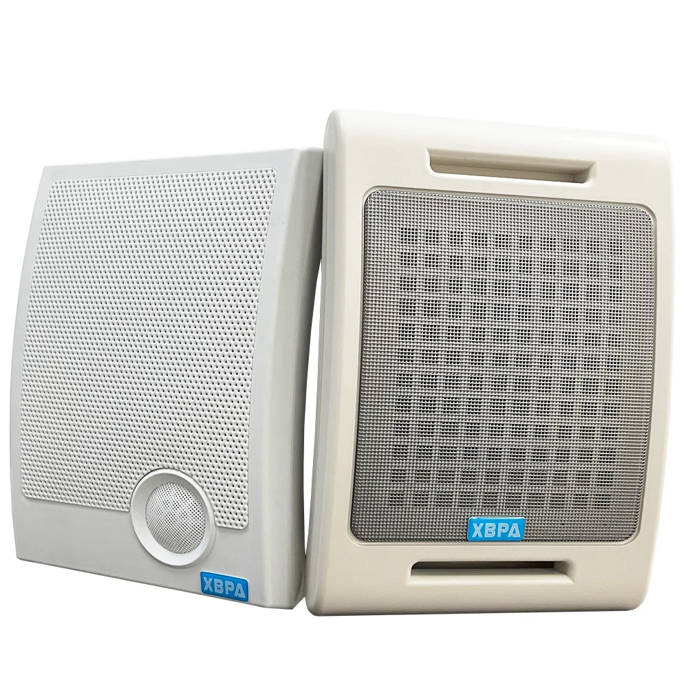 Multimedia computer speaker wall-mounted installation built-in power amplifier BT + WIFI audio receiver