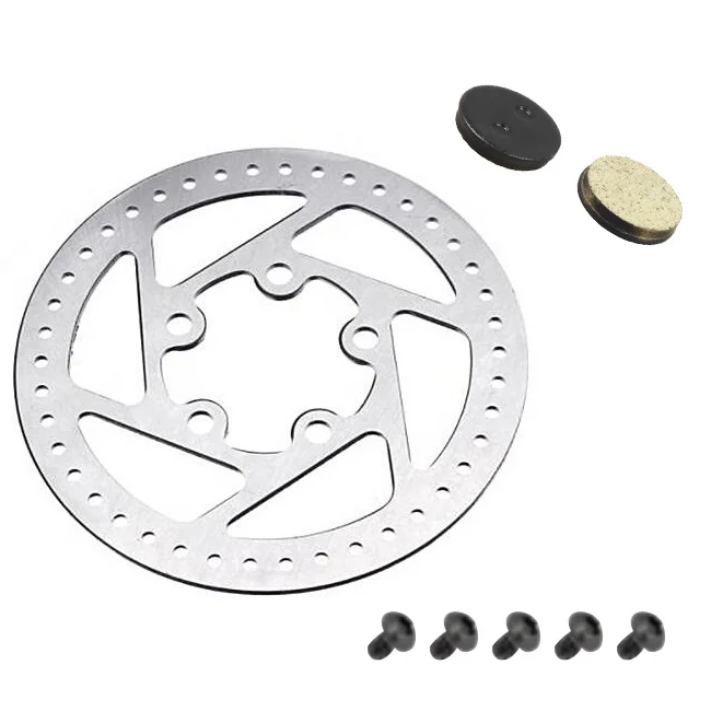 110mm Brake disc+Brake pads with screw  (pair)