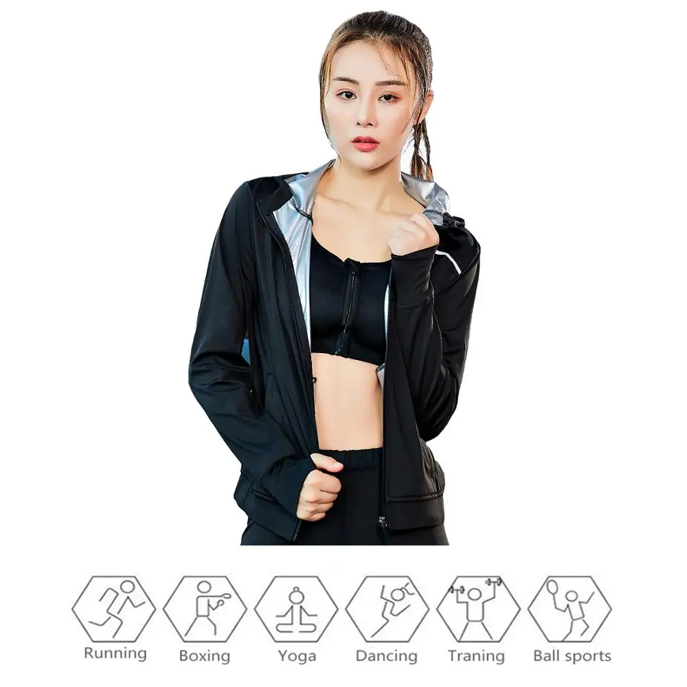 Flygaga горячая Распродажа похудение Спортивный Пот неопреновый костюм для сауны для фитнеса