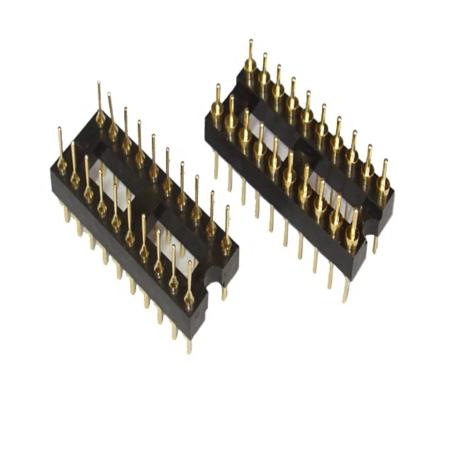 Заводская цена 1,778/2,54 мм шаг PCB адаптер IC розетка электронная розетка