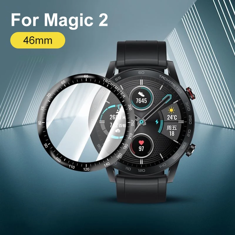 Защитная пленка из стекловолокна для Huawei Watch GT2 Pro Honor Magic 2 46 мм GT2e e