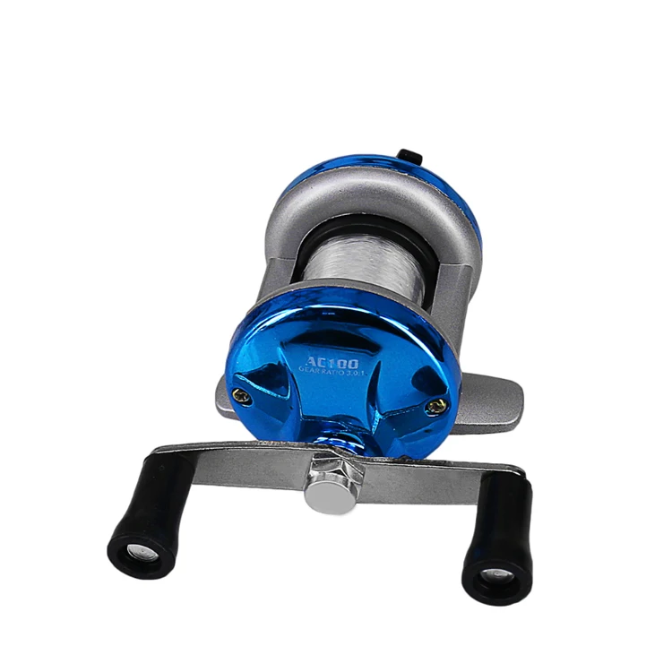 HOT SALE Small Ice Fishing Tackle Winter Fishing Equipment Casting Wheel With Line Ice Fishing Reel