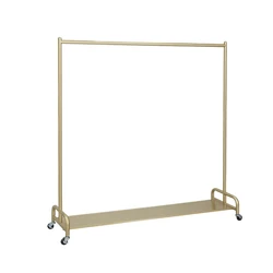Clothes hanger display rack for clothing store