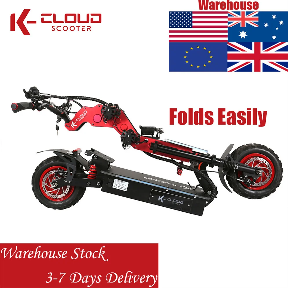 DDP 8000W 10000W Europe Warehouse 72V 14 Inch Offroad High Speed Electric Scooter Fast Trotinette Electrique