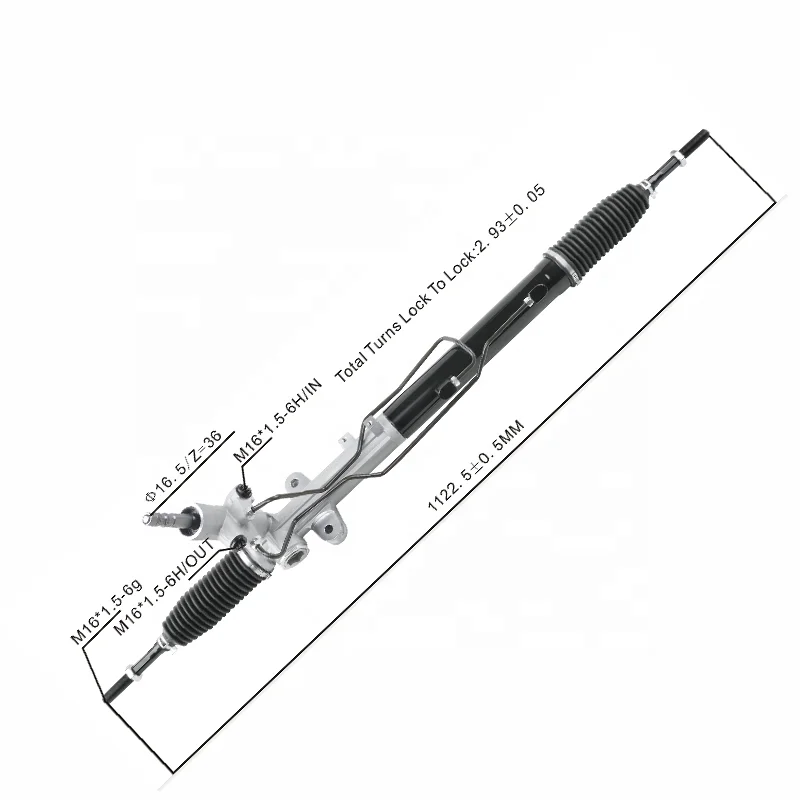 High Quality Hydraulic Power Steering Rack Gear For Hyundai Santa Fe 56500-2W300