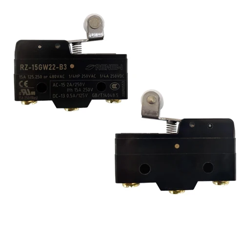 Z-15GW22-B3 Короткие Петля Микропереключатель с роликовым рычагом микро switcht85 5e4 клапан концевого