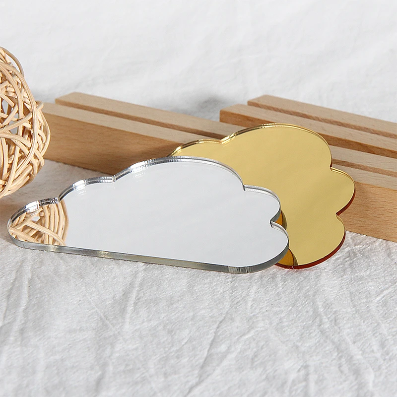 Hot Selling Wall Decoration Rose Gold Acrylic Mirror Laminate Sheet Big Plastic Frame Wall Mirror