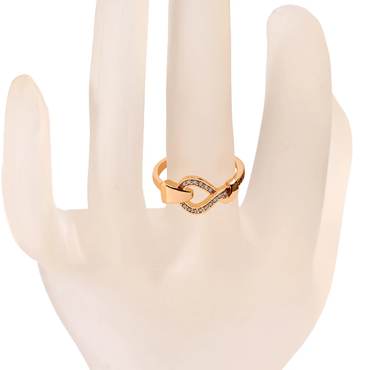 
Latest Designs Luxury 925 Sterling Silver Women Diamond 14K 18K 22K 24K Rose Gold Wedding Ring 