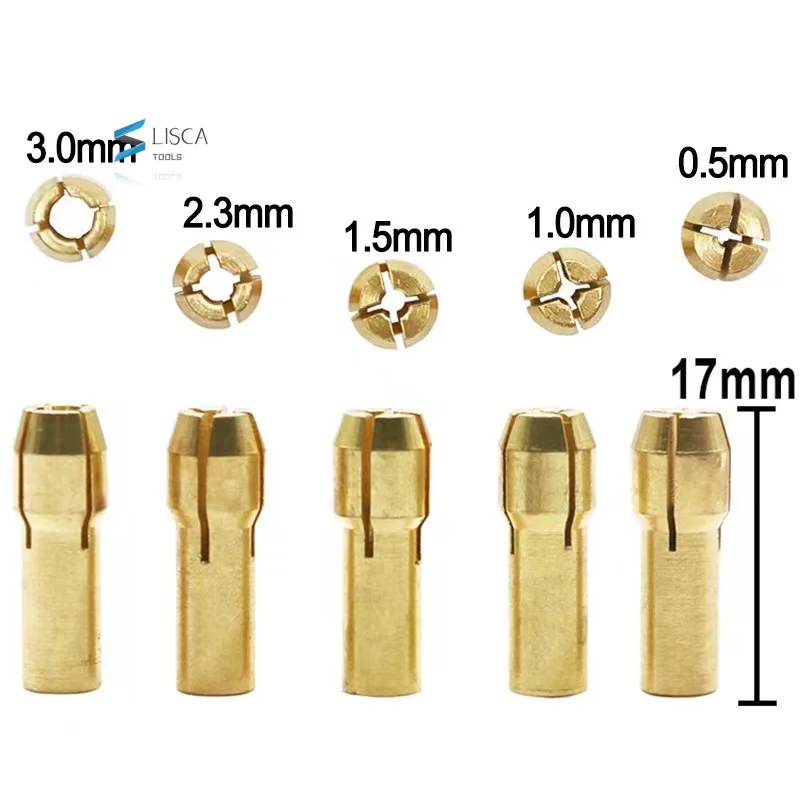 2.35/3.17/4/5mm Electric motor shaft Mini Chuck Fixture Clamp 0.5mm-3.0mm Small To Drill Bit Micro Chuck fixing device