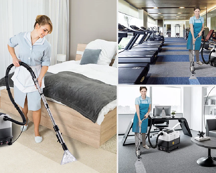 Best bed mattress sofa vaccum steam cleaner wet with water and dry for hot sale