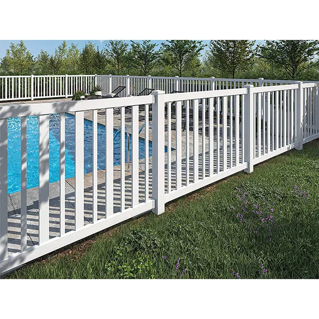 Американская серия ПВХ забора ASTM, безопасное ограждение для бассейна