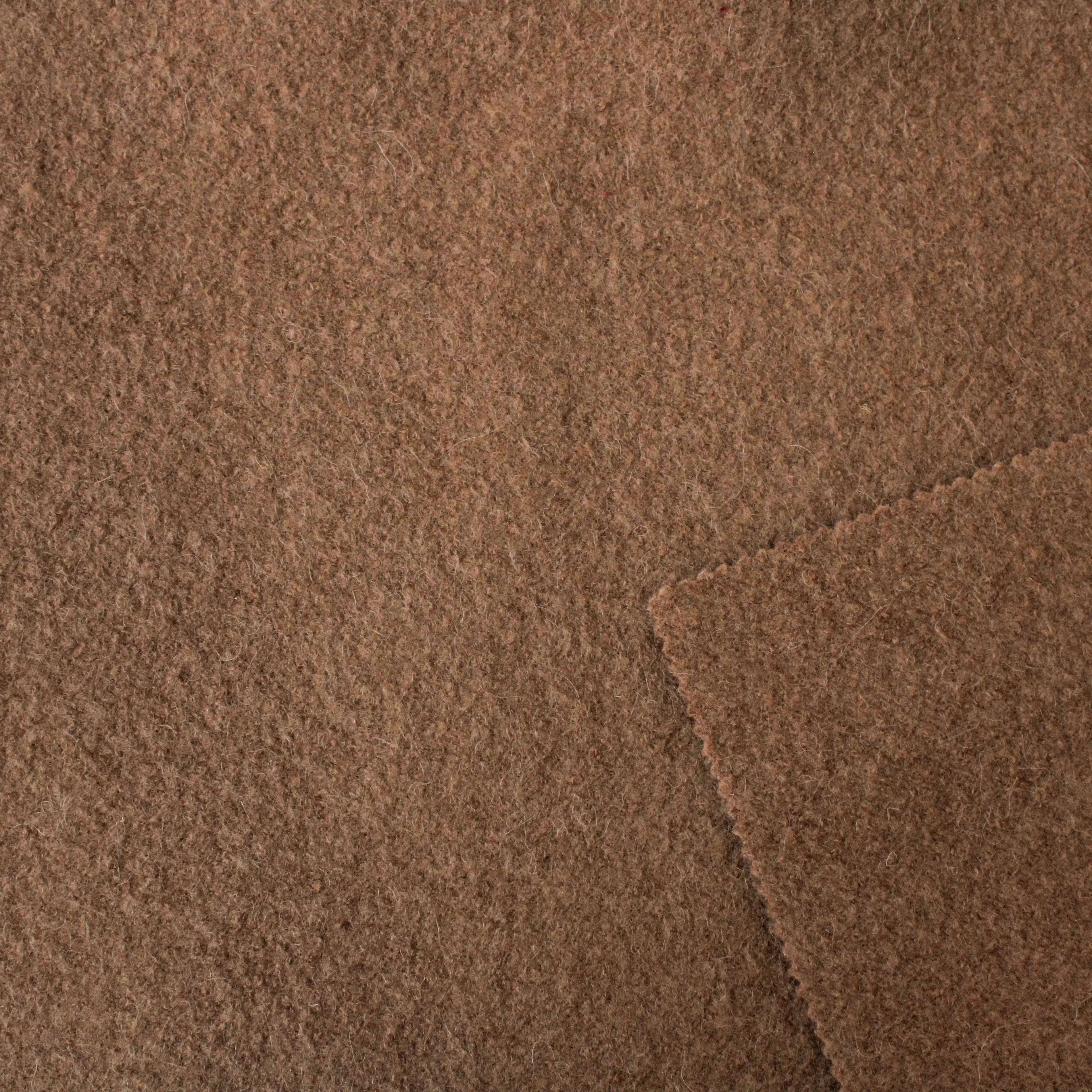 24 New Arrival High Quality Brand Fashion Light Grey Woven Double Faced Alpaca Merino Wool Tweed Fabric for Overcoat Suit Dress