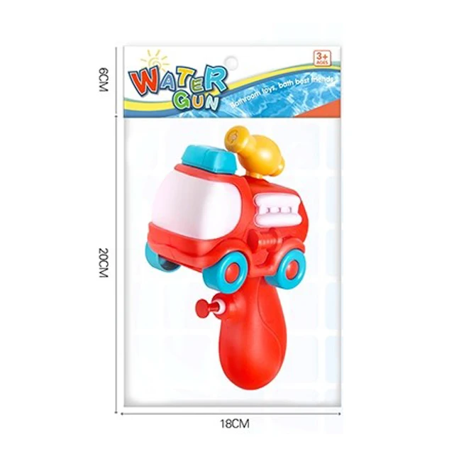 Plastic Small Water Gun Fire Truck Water Gun Water Games For Kids
