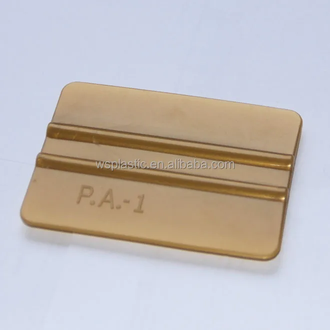 gold plastic squeegee-1
