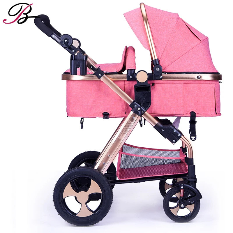 Baby Stroller Bassinet Pram Carriage Stroller All Terrain Vista City Select Pushchair Stroller Compact Convertible Luxury Stroll