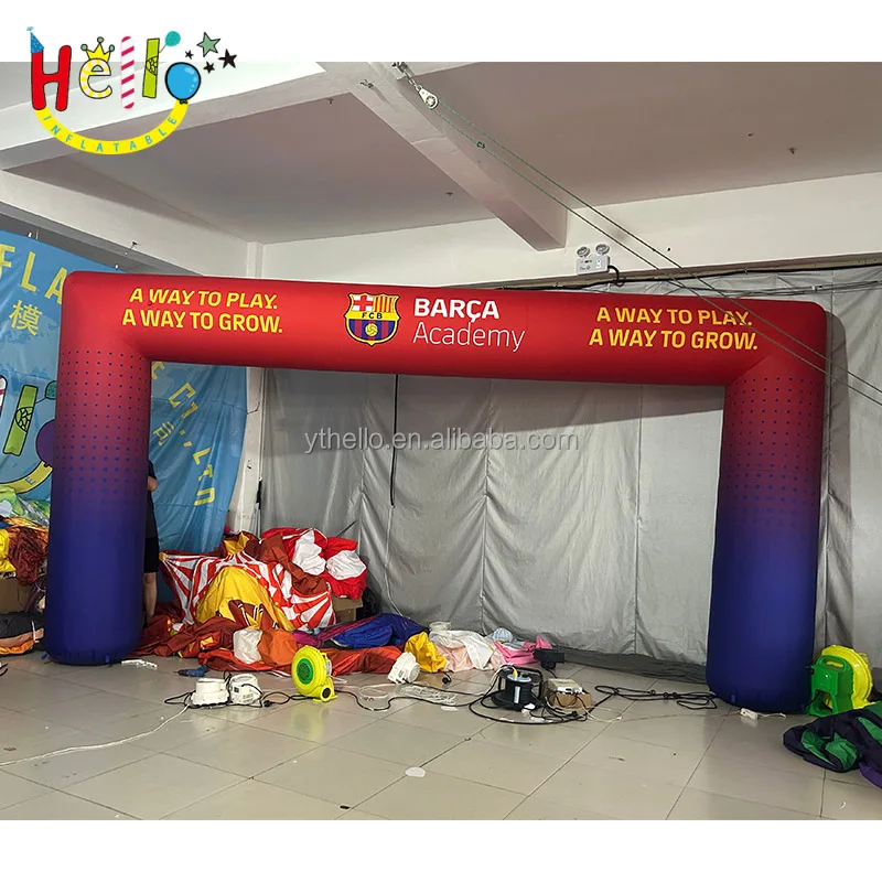Factory Custom Sports Arch Outdoor Inflatable Finish Line Arch Air Blow Arch For Sale