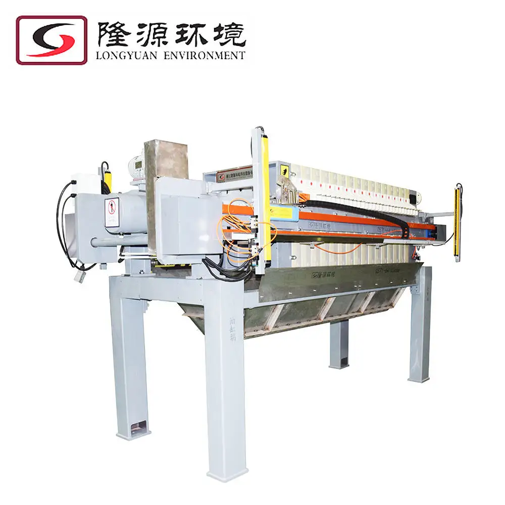 ZHEJIANG LONGYUAN Opening Automatic Chamber Membrane 236gb244  filter Press Filter Ceramic Dewatering Filter Press