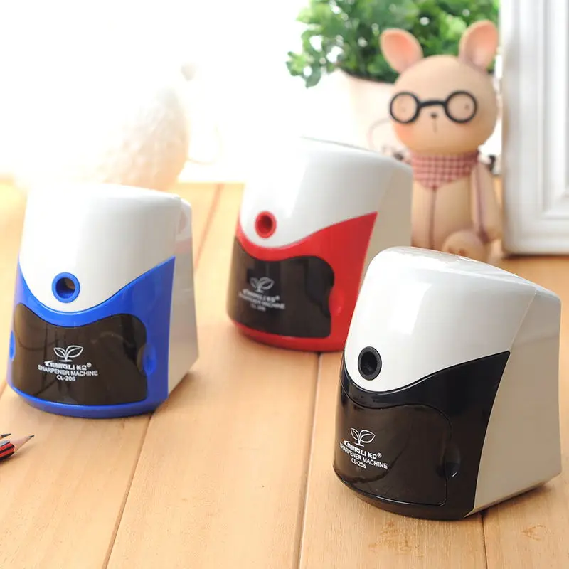 Wholesale customized school mechanical high quality save-labour plastic pencil sharpener machine for students office