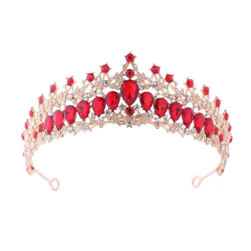 Wedding Tiara for Bride Bridal Princess Crown for Girls Pageant Tiara Headband Rhinestone Prom Party Crowns
