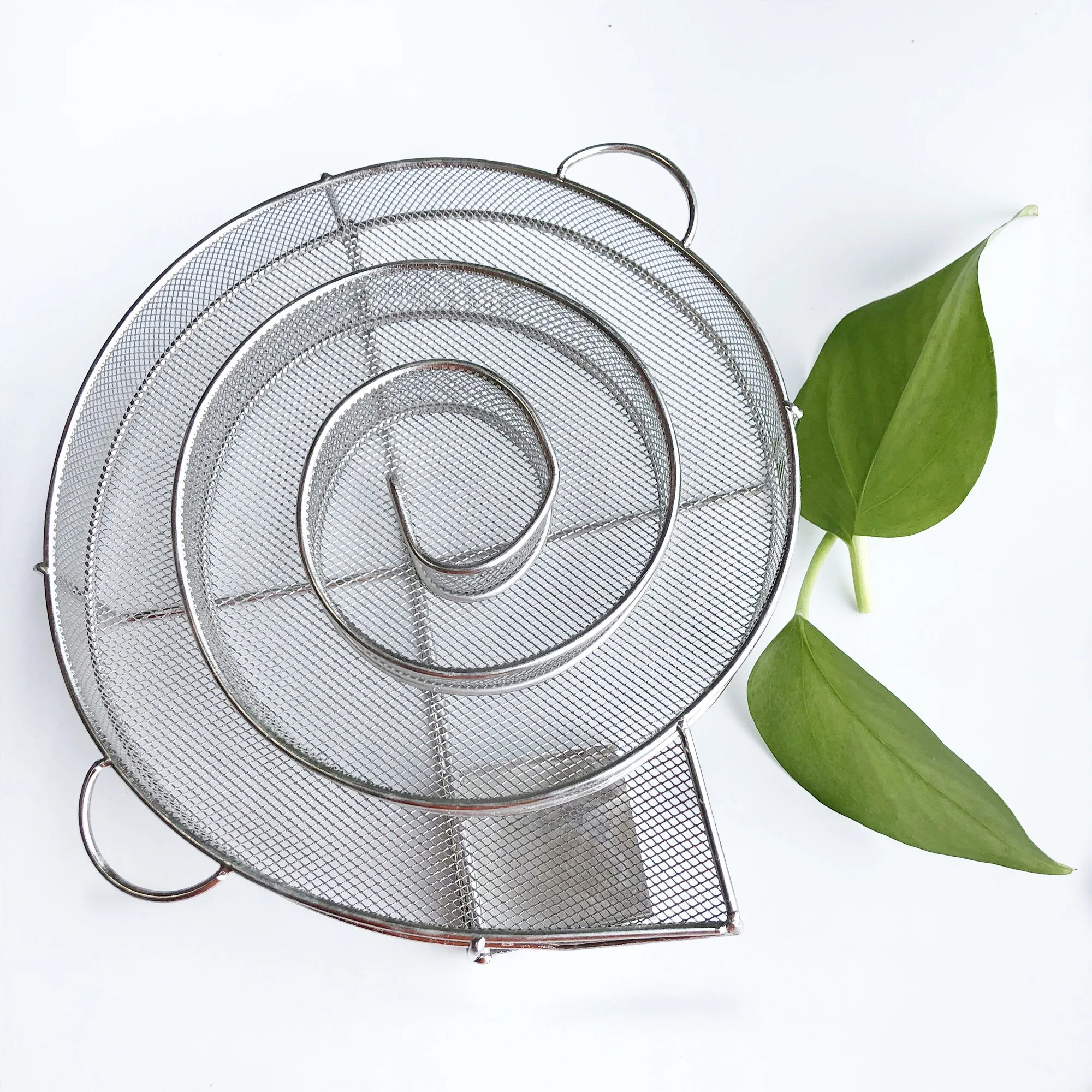 Cold Smoke basket for BBQ Grill Smoker Wood Dust Cooking Stainless Steel