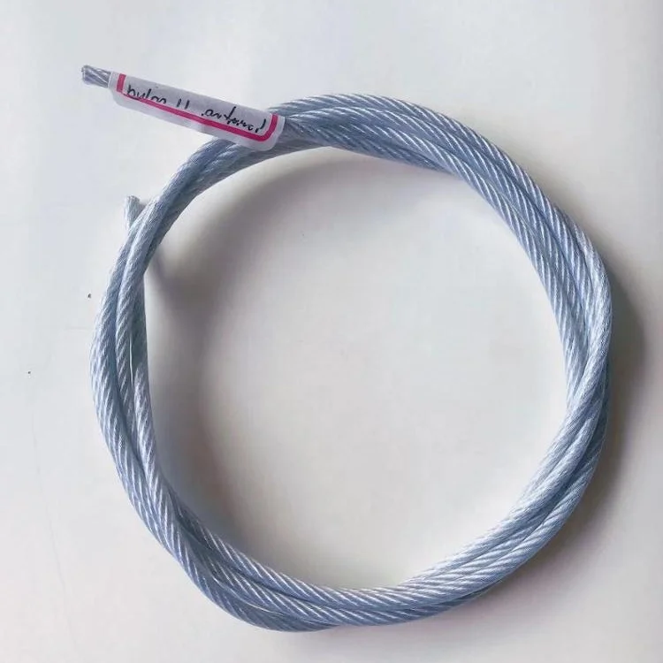 Hot Sale Safety Net Clear Color SUS304 3X7-1.5-2.0mm with Nylon Coated Steel Wire Rope