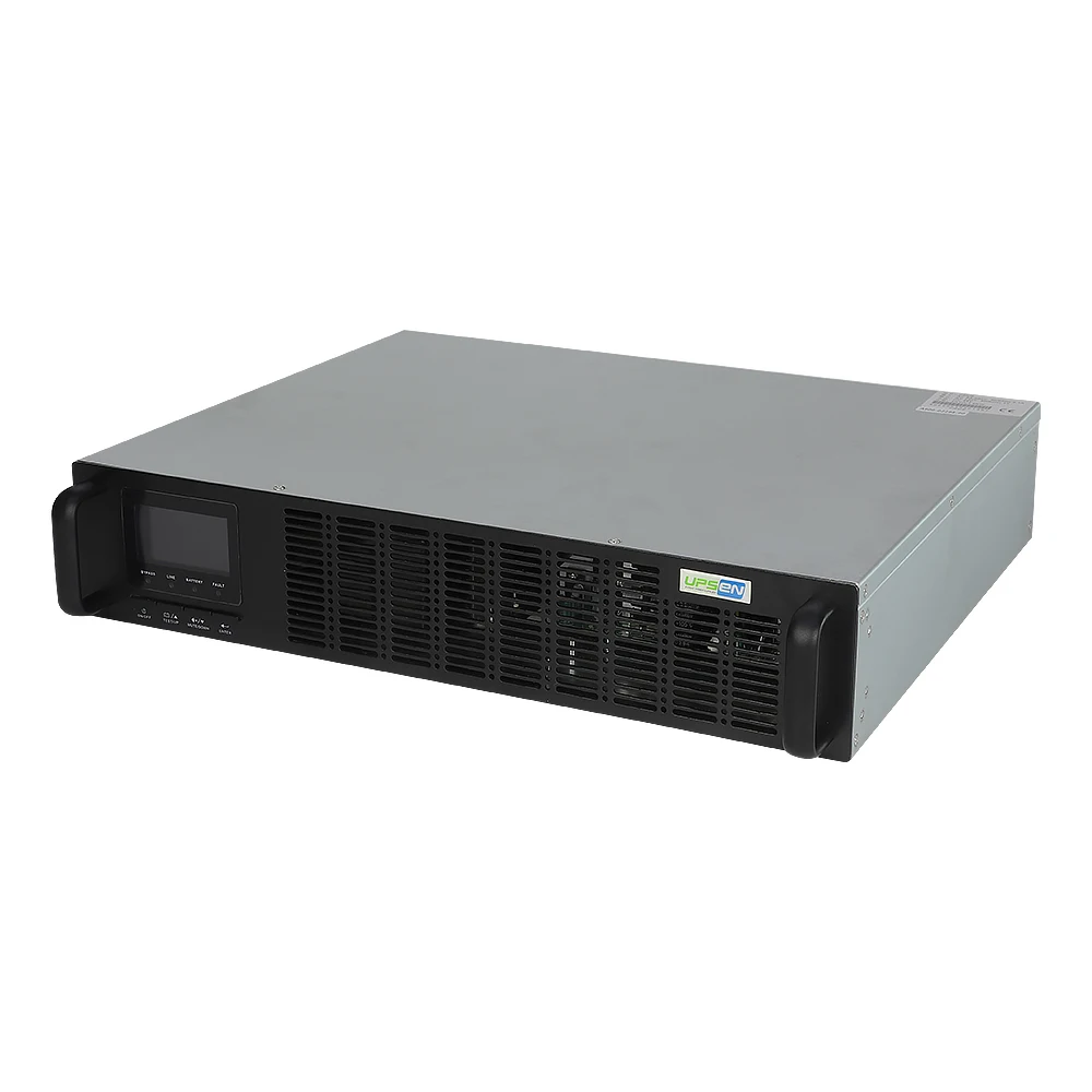 1kva 3kva 4kva 5kva 6kva 10kva PF 0.9 Ac 110v Rack Mount High Frequency Online Ups with Battery Pack 2U