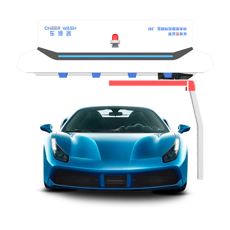 New CL800 best car wash equipment machine rollover automatic car wash machine with smart 360 fully automatic 4S gas station