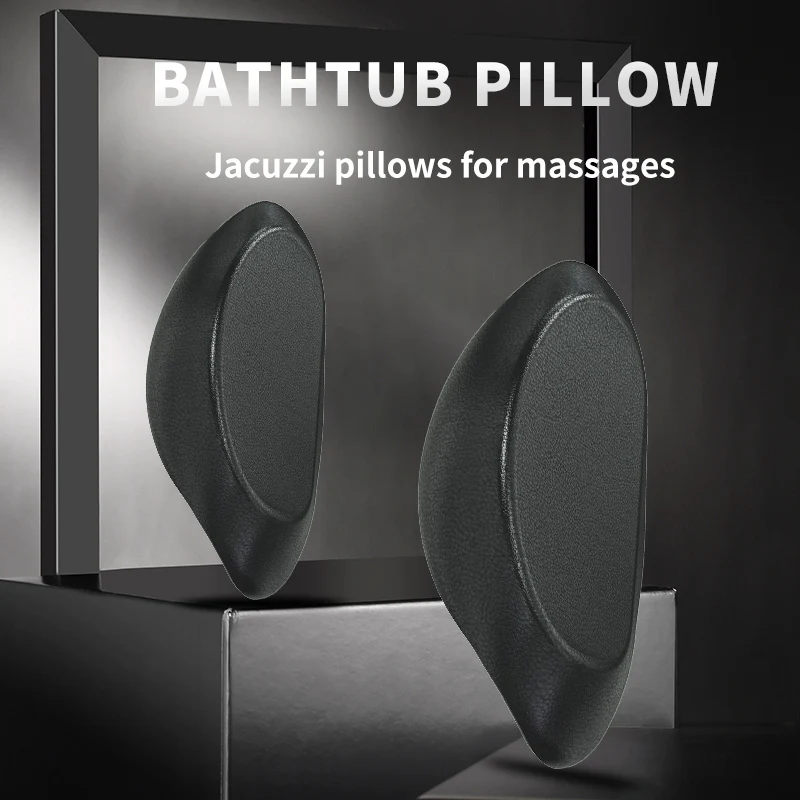Waterproof Comfort Spa Pu Bath Tub Head Rest Pillow Bathtub Neck Pillow