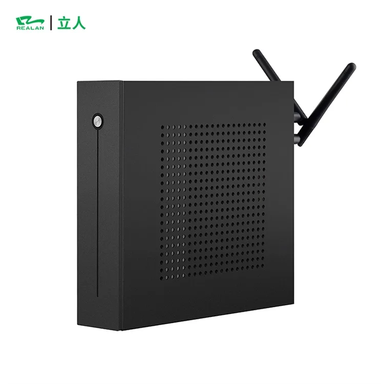 Cloud Computing Terminal Fanless Desktop Custom Fanless Thin Client Mini PC Computer with Low Power Consumption