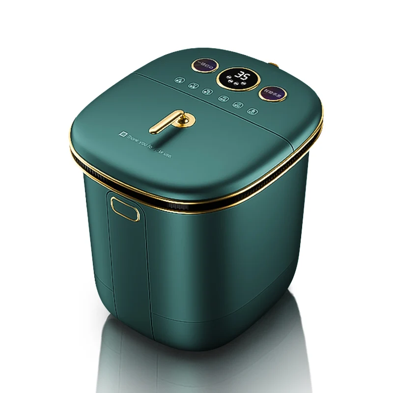 Kasj Electric Foot Spa Basin Pedicure Detox Foot Bath Timing Memory Function Foot Spa Massager
