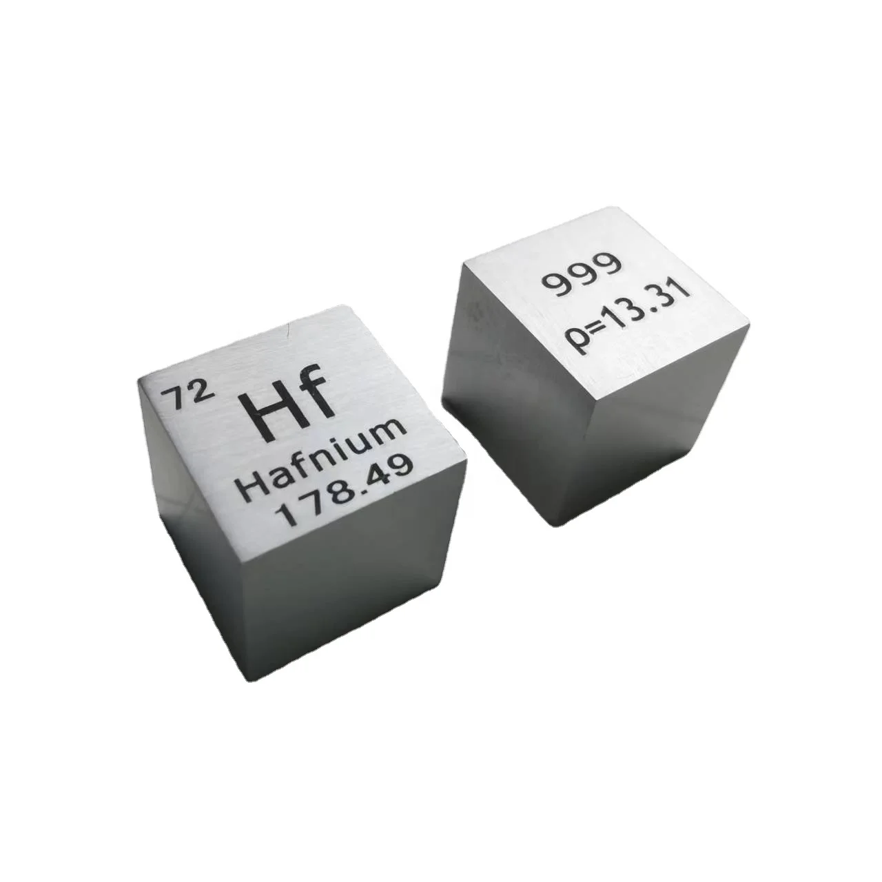 1Inch  Hot Sale  99.99 Hafnium Cube Mg cube  10mm pure Hf Metal   For Periodic Table Collection
