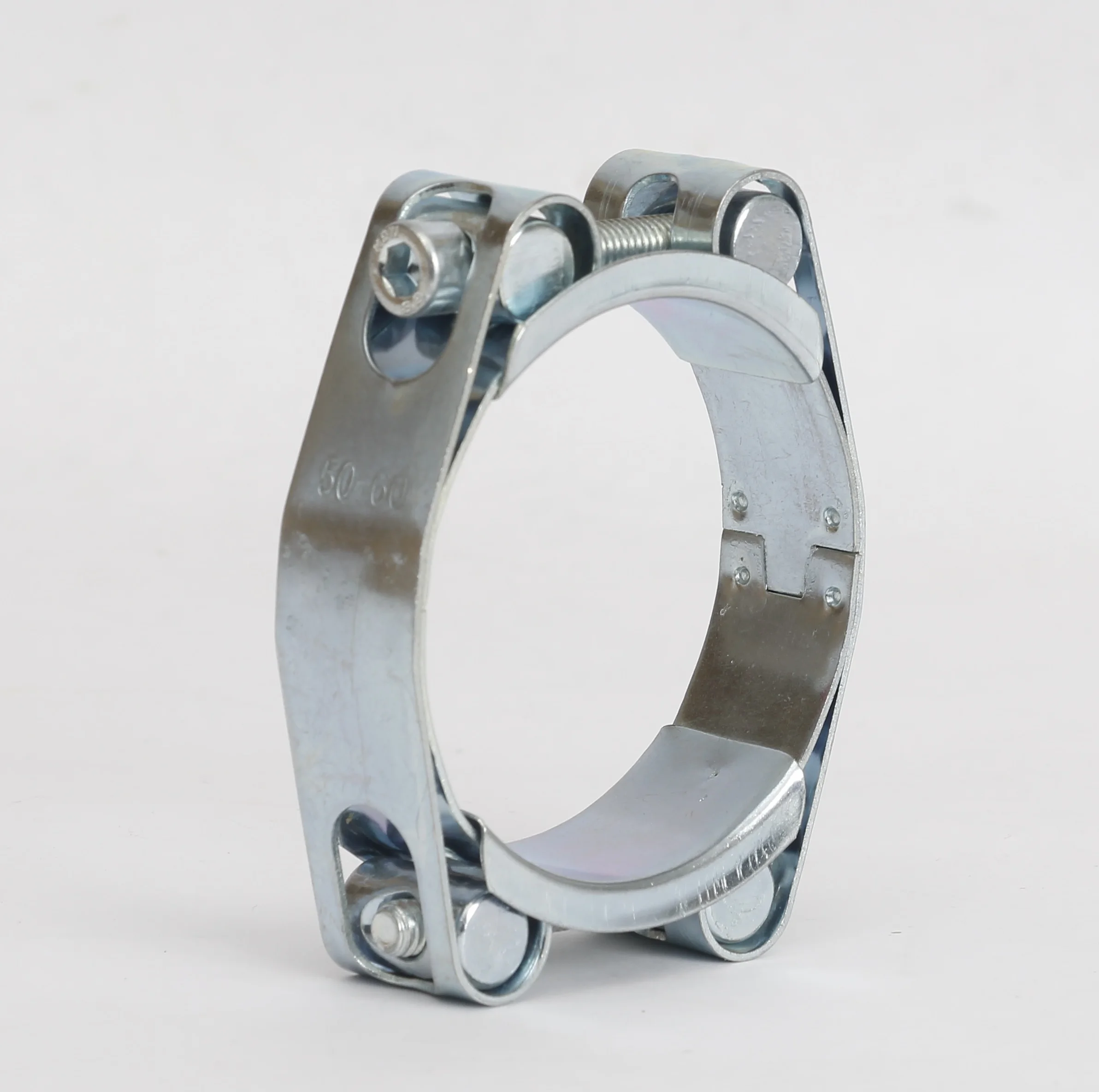 Manufacturer wholesale price double t bolt heavy duty hose slot clamps for exhaust clamps