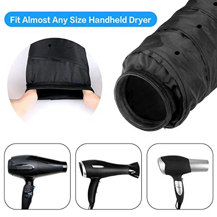 hands free soft bonnet hood hair dryer attachment for any handheld dryer