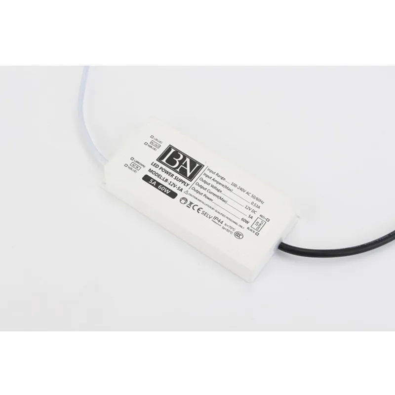 Factory professional production 12V-5A power supply mirror accessories LED mirror power supply